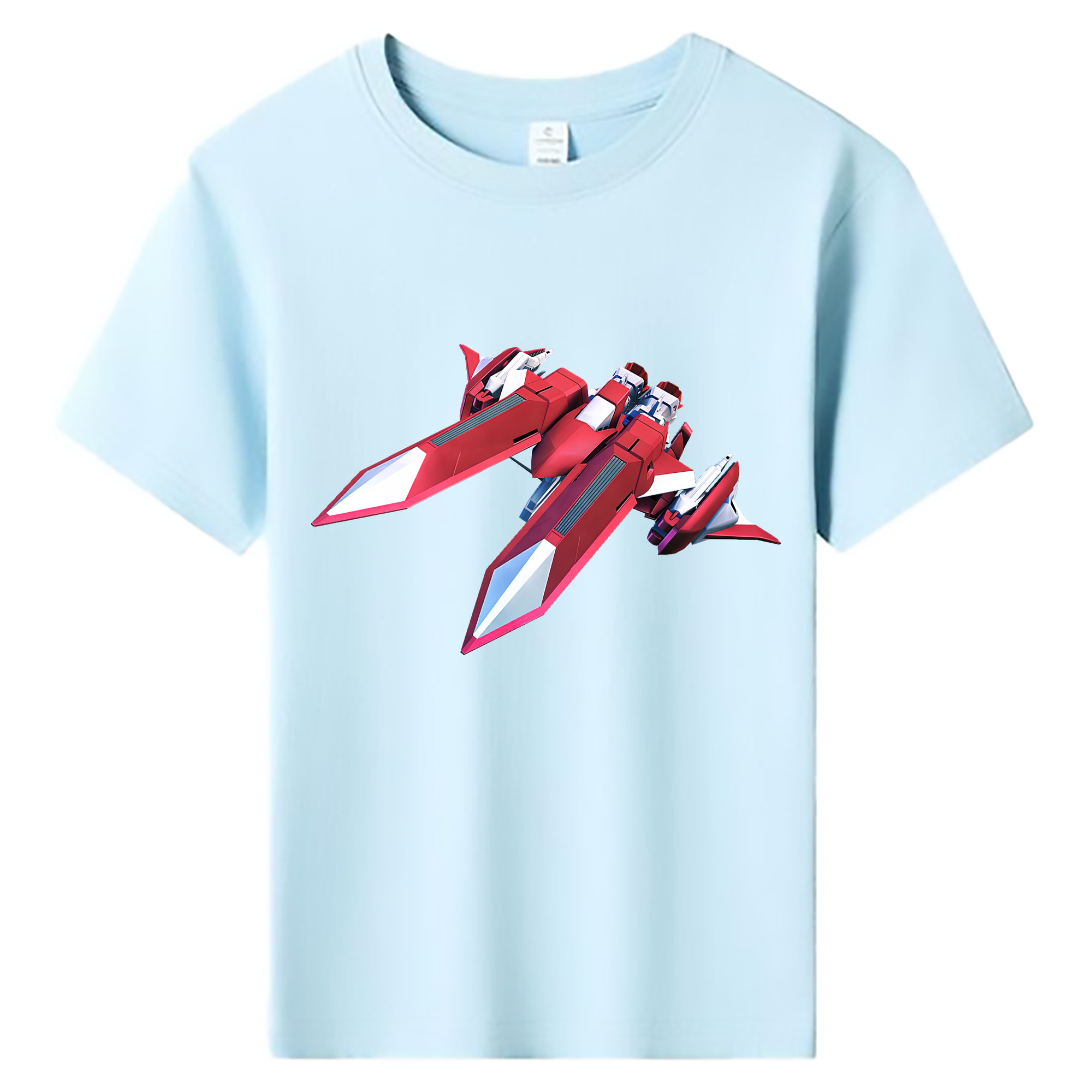 （画像用） 機動戦士ガンダム Mobile Suit Gundam 綿100％キッズTシャツ（フロントプリント）